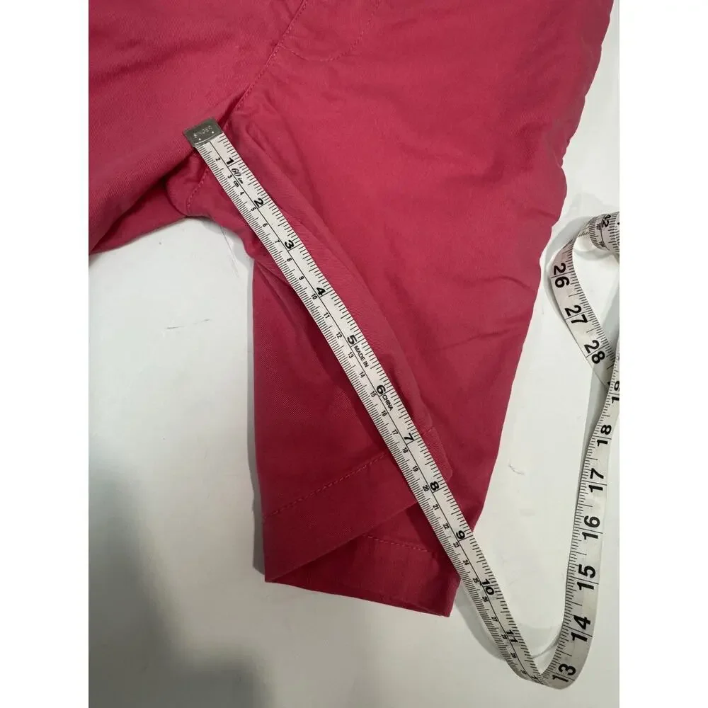 NWOT Polo Ralph Lauren Stretch Chino Shorts Pink Boys Size 10 Preppy Golf Luxury